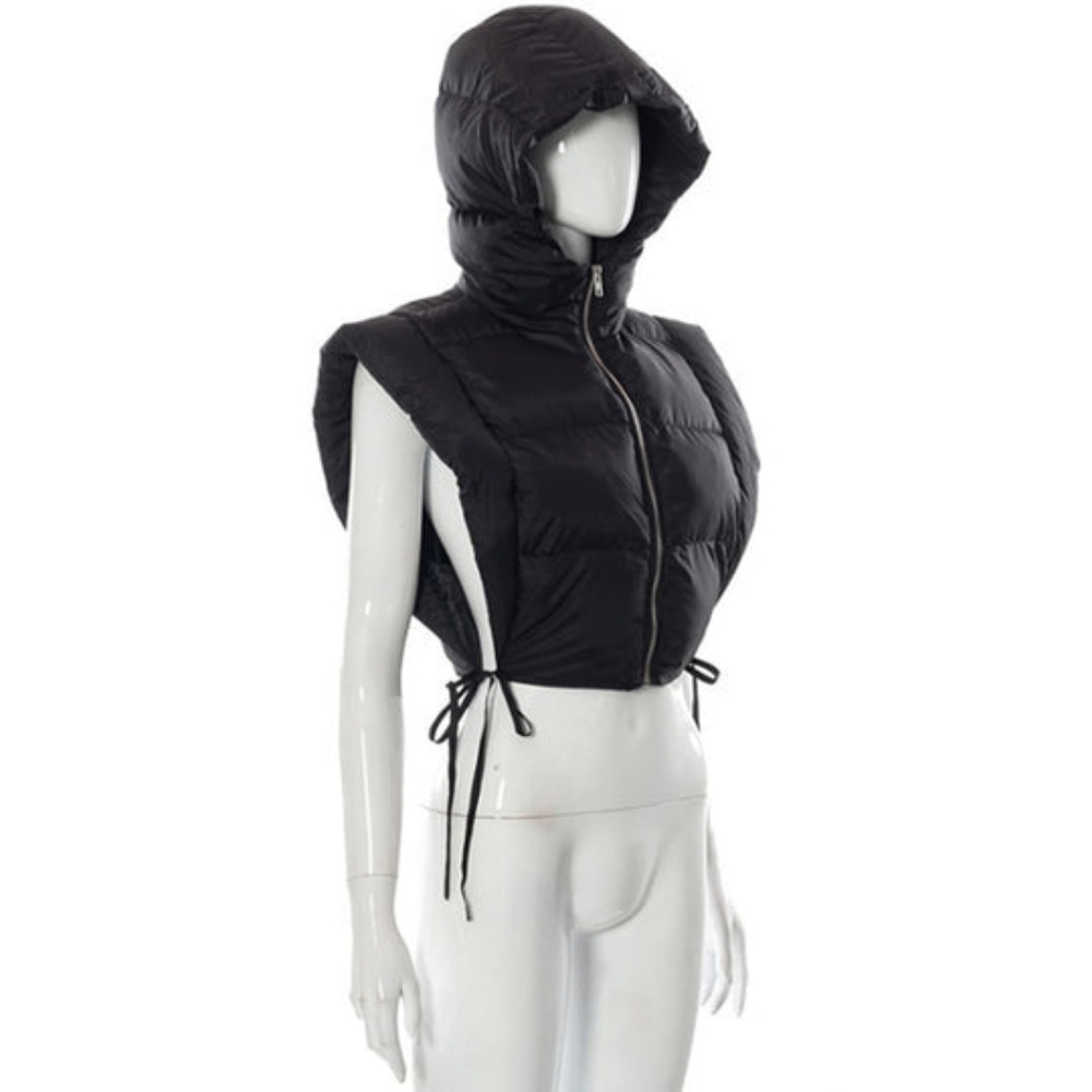 Hoodie Puffer Vest Jacket NWOT